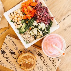 salad at Locali in Los Angeles