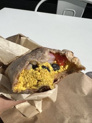 Brekkie Burrito  at Locali in Los Angeles