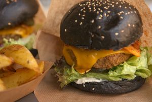 Burghain burger at VEG'D - Vegan Burgers - F-Hain in Berlin