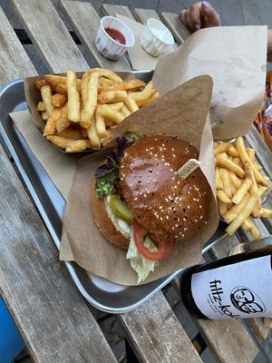   at VEG'D - Vegan Burgers - F-Hain in Berlin