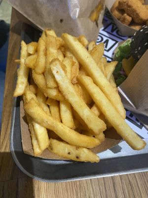 VEG’D Fries  at VEG'D - Vegan Burgers - F-Hain in Berlin