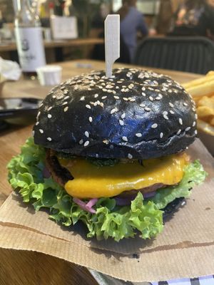 Burghain burger  at VEG'D - Vegan Burgers - F-Hain in Berlin