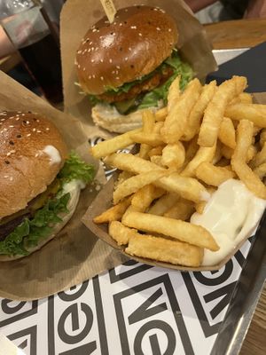   at VEG'D - Vegan Burgers - F-Hain in Berlin