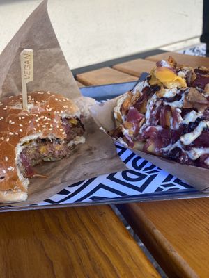 Monthly special  at VEG'D - Vegan Burgers - F-Hain in Berlin