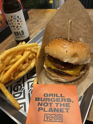   at VEG'D - Vegan Burgers - F-Hain in Berlin