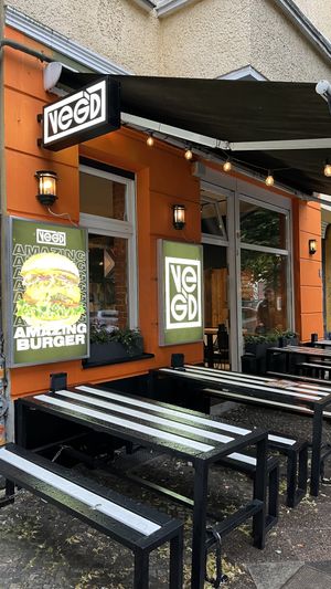   at VEG'D - Vegan Burgers - F-Hain in Berlin
