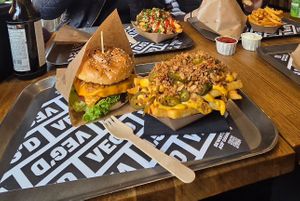   at VEG'D - Vegan Burgers - F-Hain in Berlin
