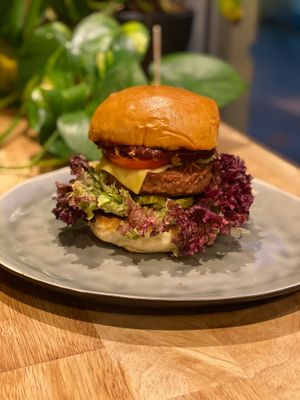 The Beyond at VEG'D - Vegan Burgers - F-Hain in Berlin