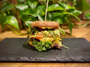 The Saint at VEG'D - Vegan Burgers - F-Hain in Berlin