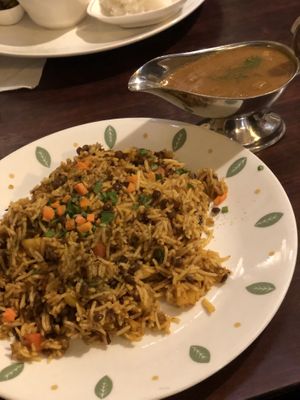Briyani at Persian Palace in Seoul