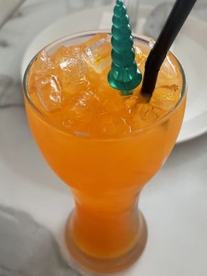 Fruit punch, 65 baht  at Primani's in Udon Thani