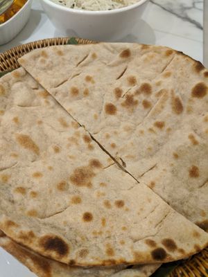 Tandoori roti at Primani's in Udon Thani