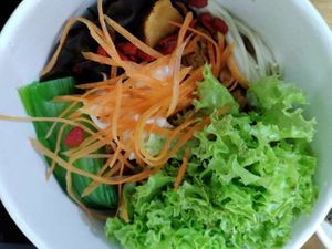 Noodles lion mane bah kut teh with you tiao at Flavours by Saute 寻味•素特 in Central Singapore