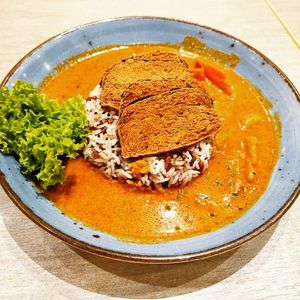 Nanyang Curry Seaweed Beancurd Slice at Flavours by Saute 寻味•素特 in Central Singapore