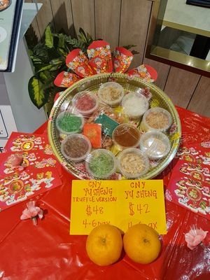 Cny Yu Sheng ~ 20/1/22 at Flavours by Saute 寻味•素特 in Central Singapore