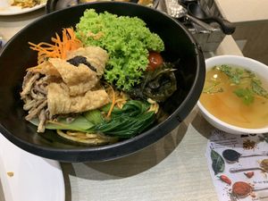 Dry Ramen - Truffle fried Yuba. Amazing!  at Flavours by Saute 寻味•素特 in Central Singapore