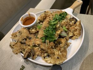 Vegan Orhluak. Was ok  at Flavours by Saute 寻味•素特 in Central Singapore