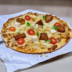 NDP 2022 Lion Mane Satay Sauce Pizza at Flavours by Saute 寻味•素特 in Central Singapore