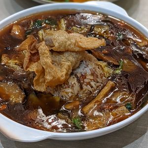 Lion Mane Thick Broth Rice at Flavours by Saute 寻味•素特 in Central Singapore