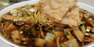 Lion mane yee noodles at Flavours by Saute 寻味•素特 in Central Singapore