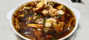 Thick broth rice $11.90 at Flavours by Saute 寻味•素特 in Central Singapore