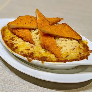 Baked Rice Nanyang Curry King Oyster Cutlet at Flavours by Saute 寻味•素特 in Central Singapore