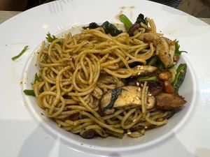Mala spaghetti  9/10   at Flavours by Saute 寻味•素特 in Central Singapore