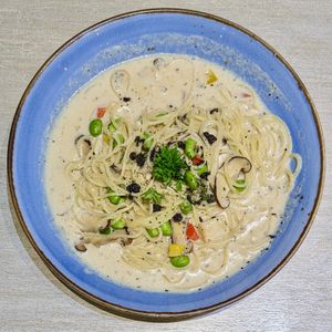 Cream Truffle Pasta  at Flavours by Saute 寻味•素特 in Central Singapore