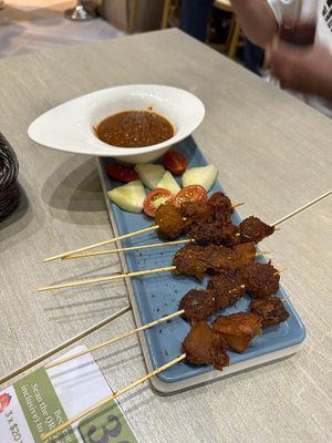 Lion mane satay at Flavours by Saute 寻味•素特 in Central Singapore