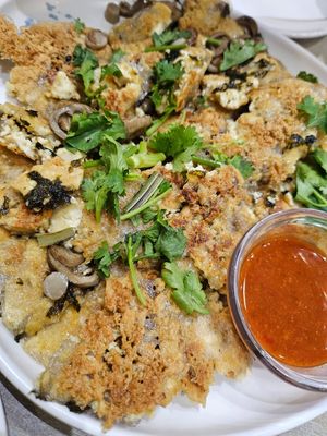 Vegan Orh Luak ~ 24/1/24 at Flavours by Saute 寻味•素特 in Central Singapore