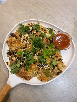 Best in town ~ Signature VEGAN Orh Luak ~ Circuit Breaker Period Phase 2 at Flavours by Saute 寻味•素特 in Central Singapore