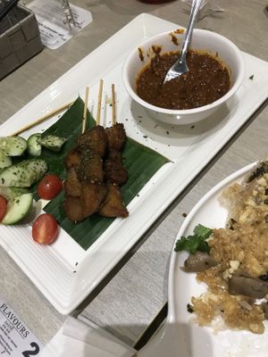 Lion Mane Satay!!  at Flavours by Saute 寻味•素特 in Central Singapore