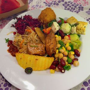  at Veganland in Prague