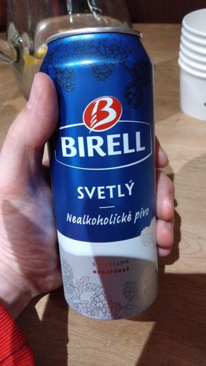 Bier at Veganland in Prague