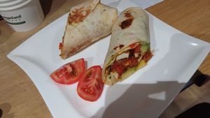 Wrap at Veganland in Prague