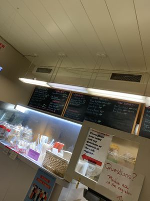 Inside at Loving Hut in Cincinnati