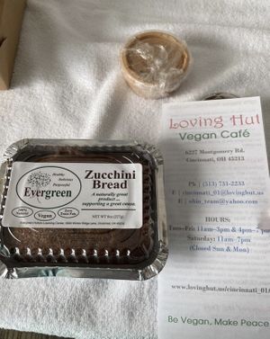   at Loving Hut in Cincinnati