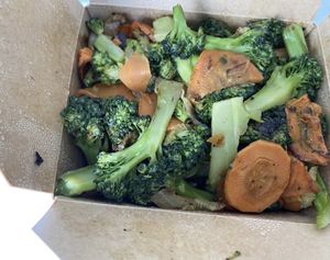 Veggie Fried Rice no protein GF  at Loving Hut in Cincinnati