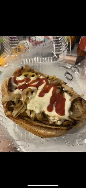 Beyond Philly Burger  at Loving Hut in Cincinnati