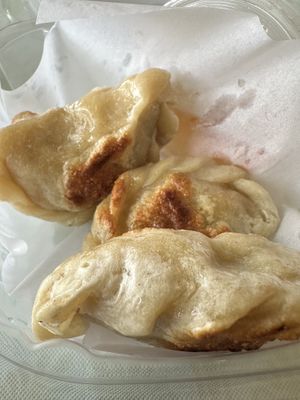 Dumplings  at Loving Hut in Cincinnati