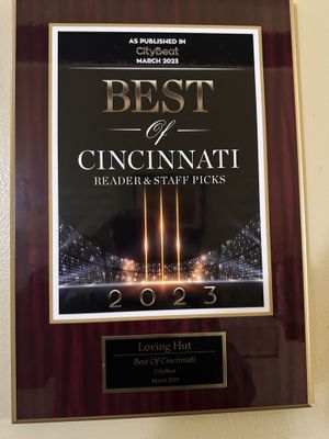 Good stuff!  at Loving Hut in Cincinnati