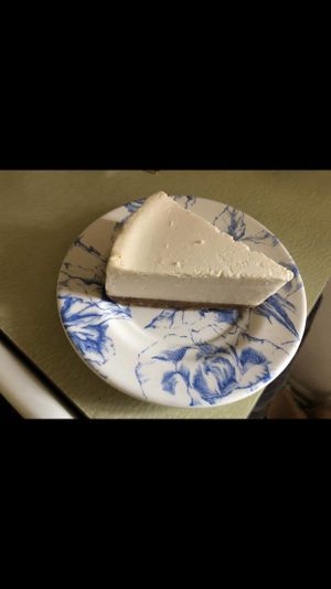 Best cheesecake ever!! at Loving Hut in Cincinnati