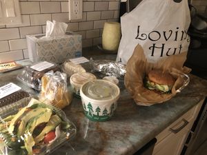 Also great as carry out!! at Loving Hut in Cincinnati