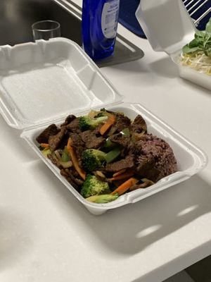 Food at Anna's Vegan Plate in Palm Bay