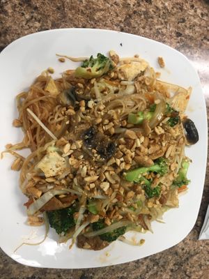Pad Thai  at Anna's Vegan Plate in Palm Bay