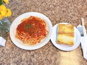 Savory Spaghetti  at Anna's Vegan Plate in Palm Bay