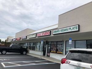 Outside  at Anna's Vegan Plate in Palm Bay