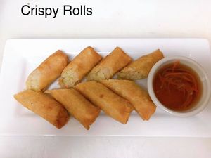 Crispy Rolls at Anna's Vegan Plate in Palm Bay