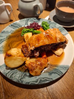 Vegan roast at Pooley Bridge Inn in Penrith