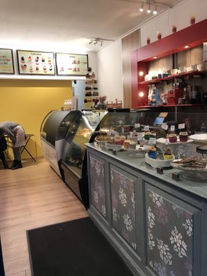 Interior at I Love Cupcakes in Utrecht